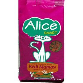 Alice Smart 2x1 kg Balıklı Tavuklu Sebzeli Yetişkin Kuru Kedi Maması