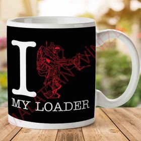 Alien I Heart My Loader Baskılı Kupa