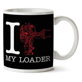 Alien I Heart My Loader Baskılı Kupa