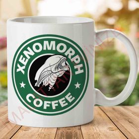Alien Xenomorph Coffee Starbucks Baskılı Kupa