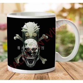 Alien Xenomorph Skull Baskılı Kupa