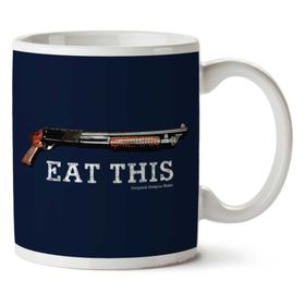 Aliens Eat This Shotgun Quote Corporal Dwayne Hicks Baskılı Kupa Bardak