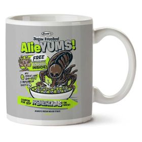 Alieyums Alien Cereal Baskılı Kupa