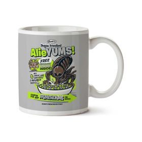 Alieyums Alien Cereal Baskılı Kupa