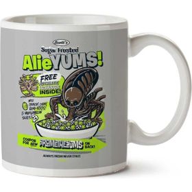 Alieyums Alien Cereal Baskılı Kupa