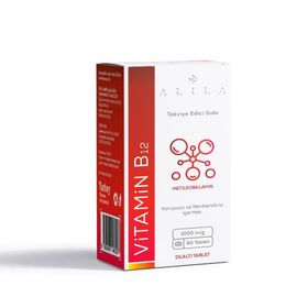 Alila Vitamin B12 Metilkobalamin 1000 mcg 90 Dilaltı Tablet