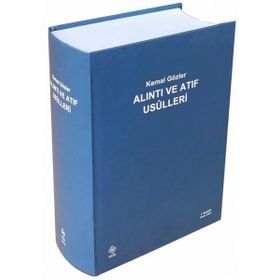 Alıntı ve Atıf Usulleri Ekin Yayınevi
