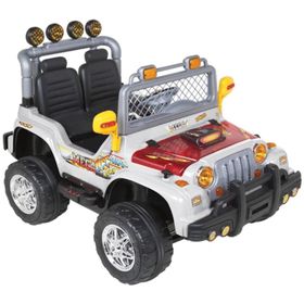 Aliş 504K Mega Off Road 12 V Beyaz Akülü Jeep