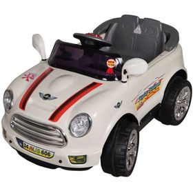 Aliş 606K Coupe Turbo Beyaz 12V Uzaktan Kumandalı Akülü Araba