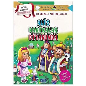 Alis Harikalar Diyarında Çıkartmalı Peri Masalları-Parıltı Yayınları