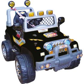 Aliş Magnum Off Road 12 V Siyah Akülü Araba