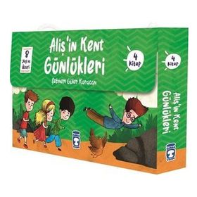 Alişin Kent Günlükleri (4 Kitap) - Şebnem Güler Karacan - Timaş Yayınları