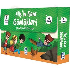Alişin Kent Günlükleri (4 Kitap) - Şebnem Güler Karacan - Timaş Yayınları