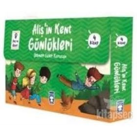 Aliş'in Kent Günlükleri Seti - 4 Kitap Takım / Şebnem Güler Karacan / Timaş Çocuk