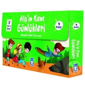 Aliş'in Kent Günlükleri Seti - 4 Kitap Takım / Şebnem Güler Karacan / Timaş Çocuk