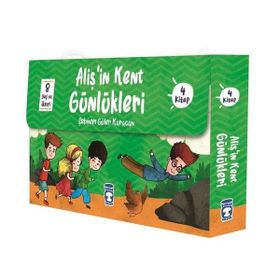 Aliş'in Kent Günlükleri Seti - 4 Kitap Takım / Şebnem Güler Karacan / Timaş Çocuk