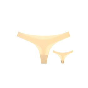 Alışveriş Meydanı 9302 Kadın Ten Likralı Dikişsiz Tanga (G-String) Kadın Külot