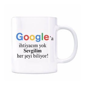 Alisveristime TK5996 Sihirli Canım Sevgilim Kişiye Özel Kupa Bardak
