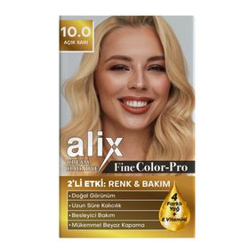 Alix 10.0 Açık Sarı Saç Boyası Kiti