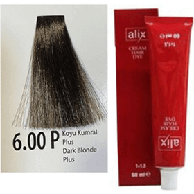 Alix 6.00 60 Ml Koyu Kumral Plus Saç Boyası