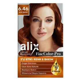 Alix 6.46 Kor Bakır 50 ml Kit Saç Boyası