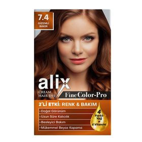 Alix 7.4 Gizemli Bakır Saç Boyası Kiti