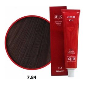 Alix 7.84 Karamel Bakır 60 ml Saç Boyası