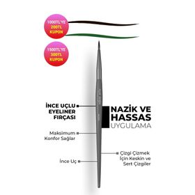 Alix Avien AA299 İnce Uçlu Eyeliner Fırçası