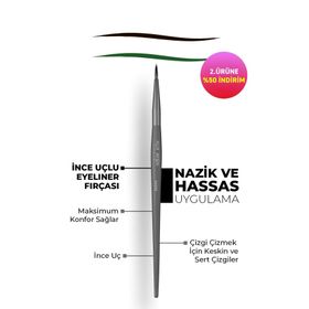 Alix Avien AA299 İnce Uçlu Eyeliner Fırçası