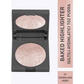 Alix Avien Baked Işıltılı 01 Sparkling Ivory Pudra Aydınlatıcı