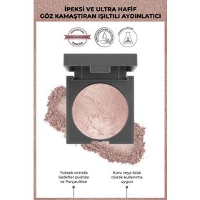 Alix Avien Baked Işıltılı 01 Sparkling Ivory Pudra Aydınlatıcı