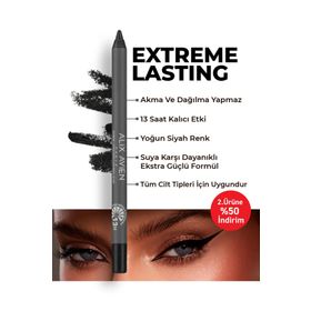 Alix Avien Extreme Lasting Effect Suya Dayanıklı Siyah Göz Kalemi