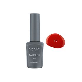 Alix Avien Gel Polish UV Kalıcı 17 Bayrak Kırmızı 12 ml Jel Oje