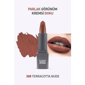 Alix Avien Glossy 308 Terracotta Nude Ruj