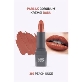 Alix Avien Glossy 309 Peach Nude Ruj