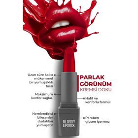 Alix Avien Glossy 321 Stunning Red Ruj