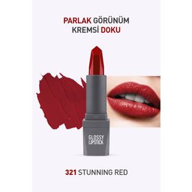Alix Avien Glossy 321 Stunning Red Ruj