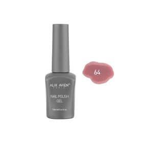 Alix Avien Işıltılı Nail Uv Gel Polish 64 12 ml Nude Pembe Kalıcı Oje