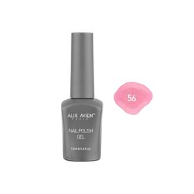 Alix Avien Işıltılı Pembe Nail Uv Gel Polish 56 12 ml Kalıcı Oje