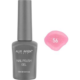 Alix Avien Işıltılı Pembe Nail Uv Gel Polish 56 12 ml Kalıcı Oje