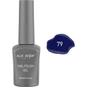 Alix Avien Lacivert Nail Uv Gel Polish 79 12 ml Kalıcı Oje