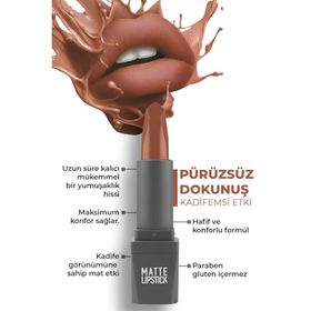 Alix Avien Matte 403 Caramel Nude Ruj