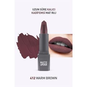 Alix Avien Matte 412 Warm Brown Ruj