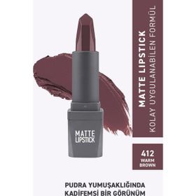 Alix Avien Matte 412 Warm Brown Ruj