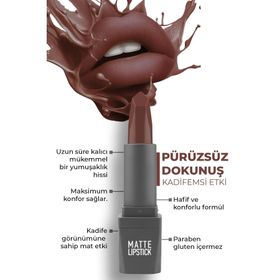 Alix Avien Matte 413 Dusty Plum Ruj