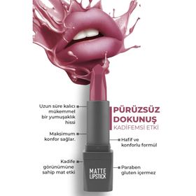 Alix Avien Matte 416 Berry Pink Ruj