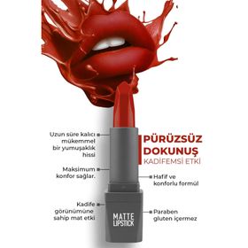 Alix Avien Matte 421 Orange Red Ruj