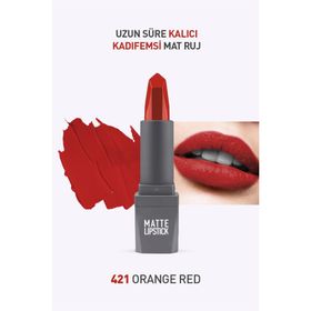 Alix Avien Matte 421 Orange Red Ruj