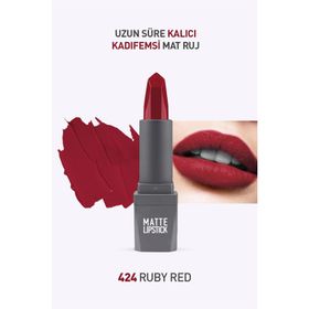 Alix Avien Matte 424 Ruby Red Ruj