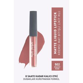 Alix Avien Matte 502 Peachy Nude Likit Ruj